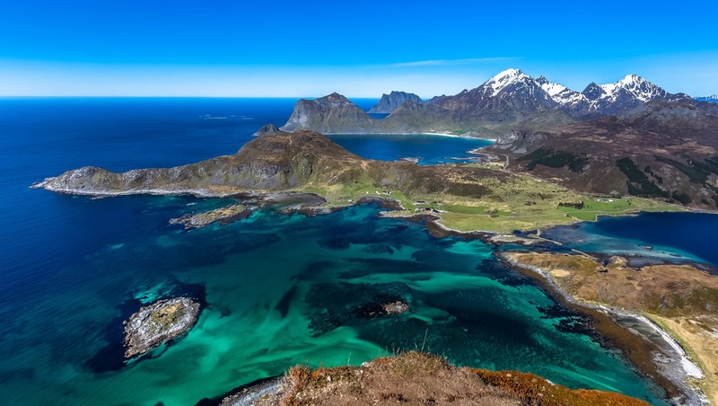 Lofoten Islands, nature, sky, landscape