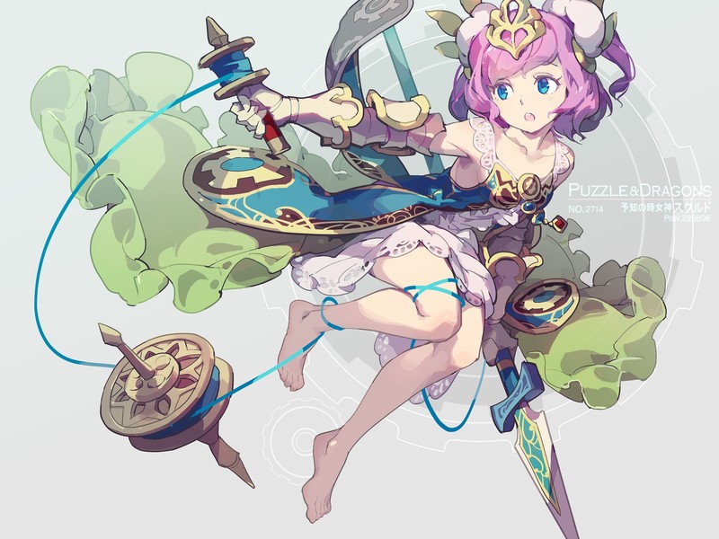 anime girls, 天之火, Puzzle & Dragons
