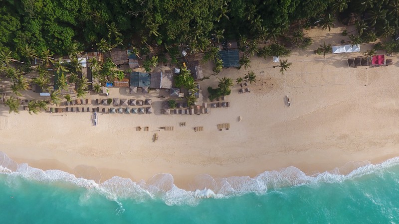 nature, water, beach, house, trees