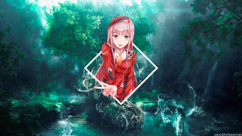anime, anime girls, picture-in-picture