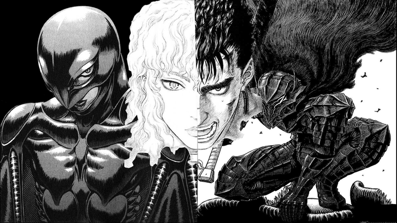 Berserk, Guts, Griffith, Kentaro Miura