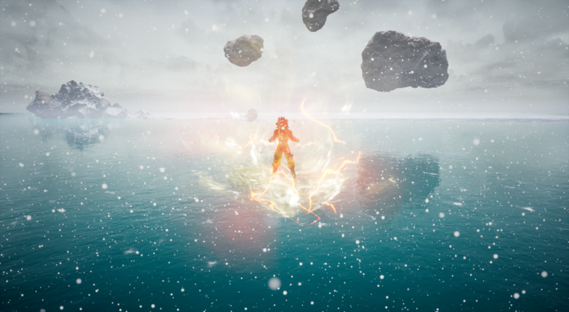 Son Goku, Unreal Engine 4, Dragon Ball