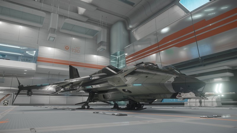 Star Citizen, spaceship, video games, hangar