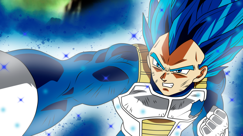Dragon Ball, Dragon Ball Super, Super Saiyan Blue, Vegeta, Super Saiyan, ultra instict