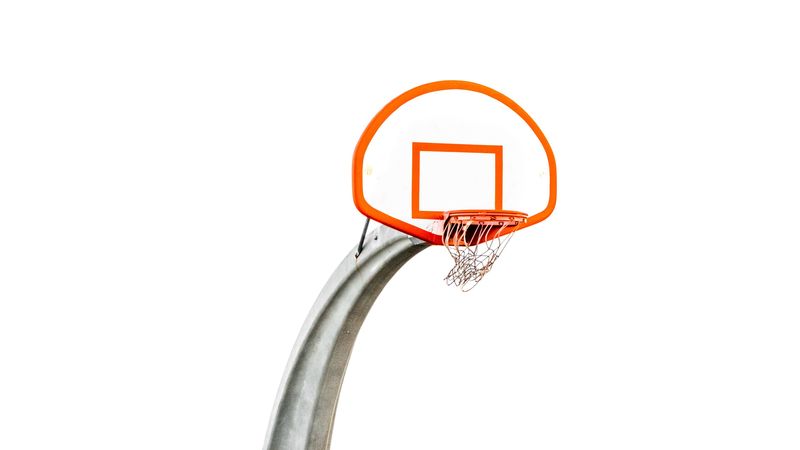 basketball hoop, playground, pole, basketball, sport, 4k