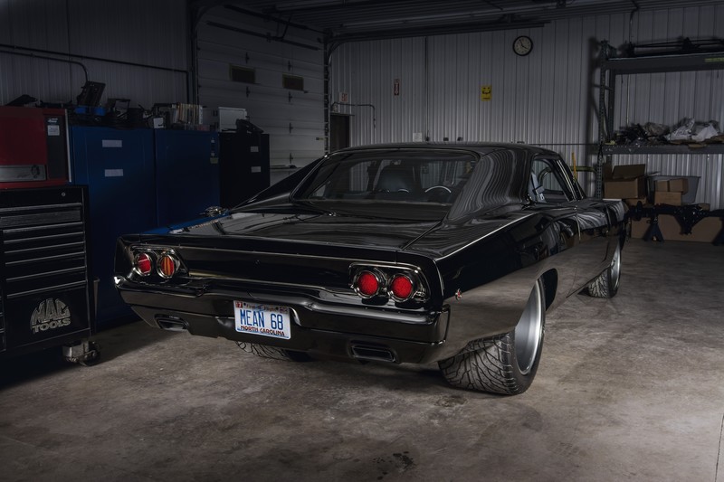 Dodge, muscle cars, American cars, Dodge Charger R/T 1968, old car, Garage