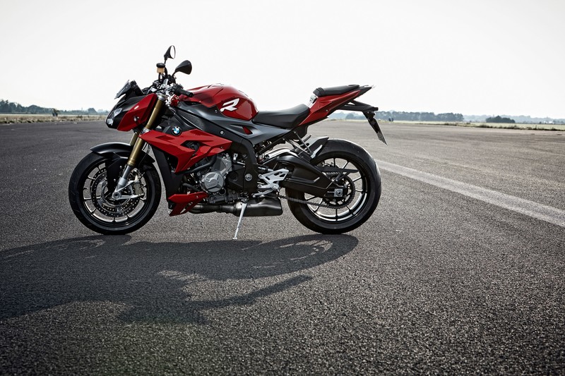 motorcycle, road, BMW S1000R, red, Brembo