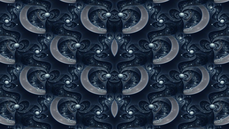 abstract, fractal, pattern, symmetry, digital art