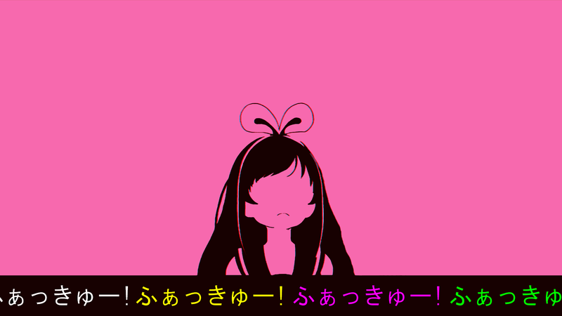 Kizuna Ai, simple background, anime girls, love