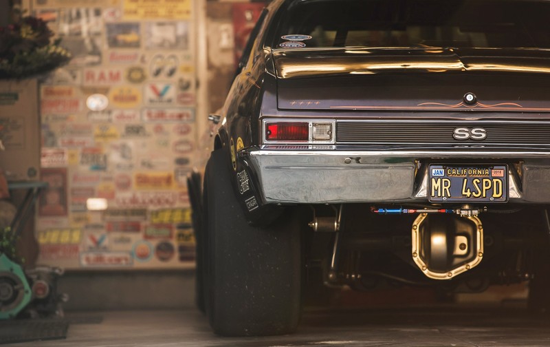 Speedhunters, car, vehicle, Chevrolet, Chevrolet Nova, depth of field, race cars