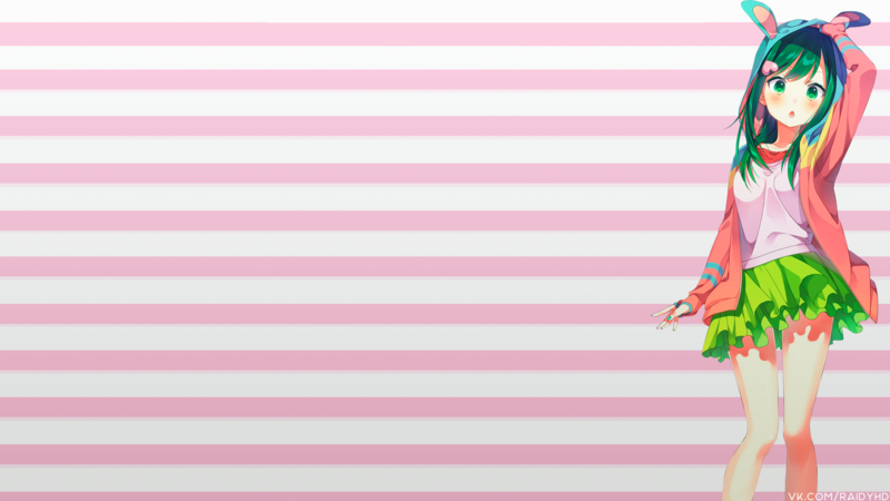 anime, anime girls, picture-in-picture