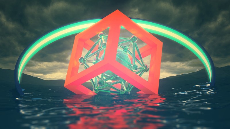 Cinema 4D, Photoshop, render