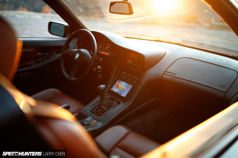 Speedhunters, car, vehicle, BMW, BMW E31, depth of field, car interior, BMW 8 series