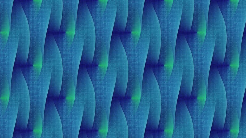 abstract, blue, digital art, pattern, 3D fractal