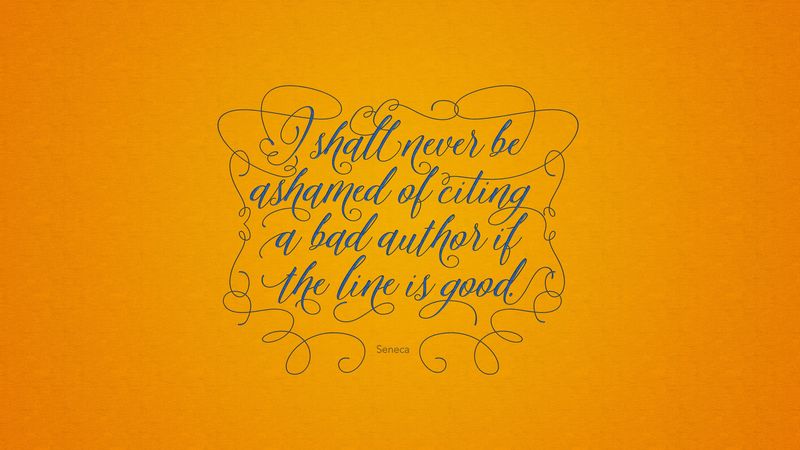 quote, text, inscription, phrase, orange, 4k
