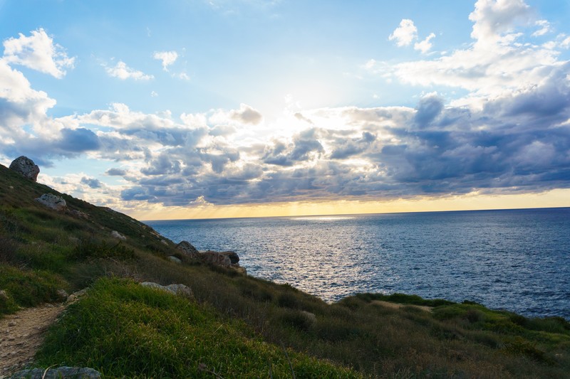 Malta, natural light, sun rays