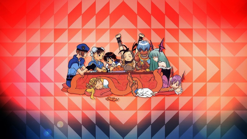 Capcom, Chun-Li, Street Fighter, Fighting Games, Darkstalkers, Resident Evil, Jill Valentine, sakura (street fighter), Ibuki (Street Fighter), Elena, Morrigan Aensland, Lilith Aensland, Felicia (character)