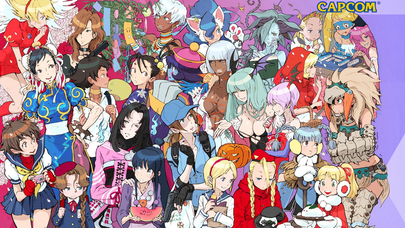 Capcom, Chun-Li, Street Fighter, Fighting Games, Resident Evil, Mega Man, Monster Hunter, Devil May Cry, Darkstalkers, ace attorney