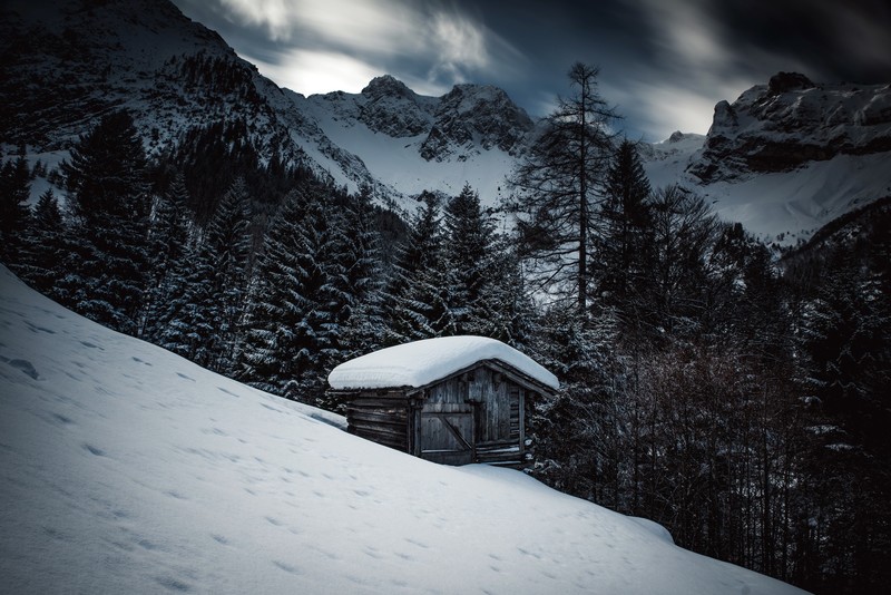 mountains, nature, winter, landscape, snow