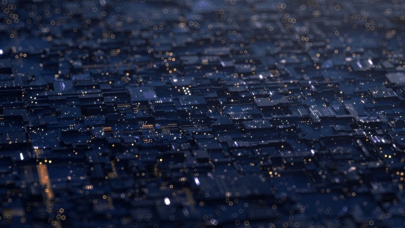 abstract, 3D, depth of field, bokeh, artwork, hexagon