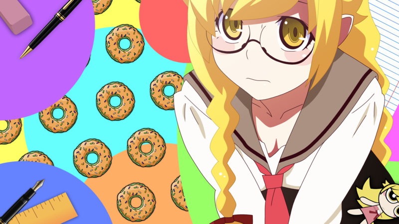Monogatari Series, anime girls, Oshino Shinobu