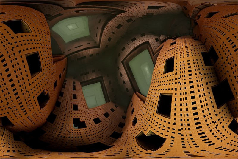 digital art, abstract, 3D fractal