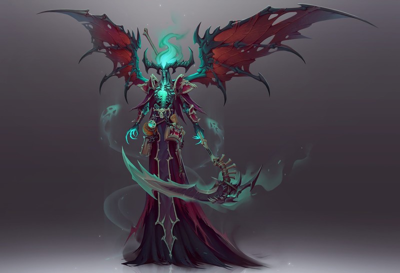 drawing, skeleton, reaper, sickle, ghost, dress, mantle