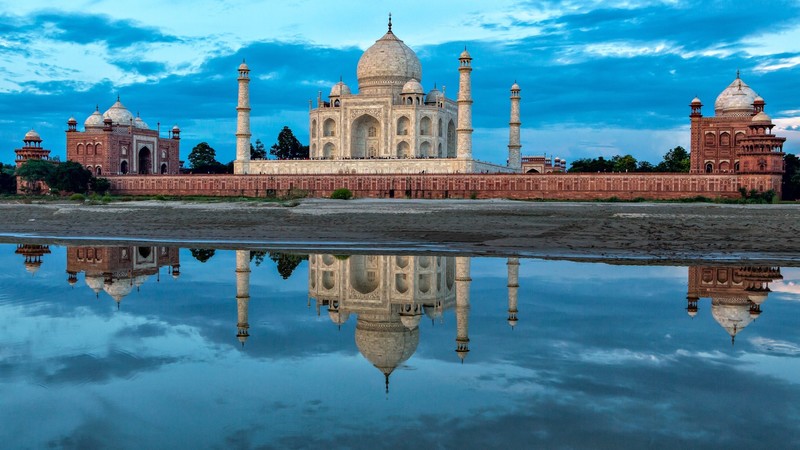 culture, landscape, Taj Mahal, India