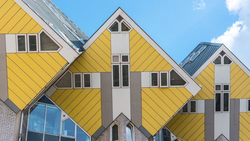 house, architecture, Rotterdam