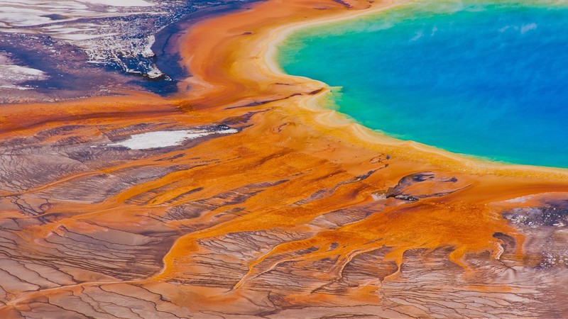 landscape, nature, Yellowstone National Park