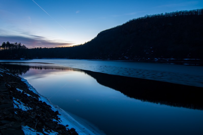 landscape, lake, dark, nature