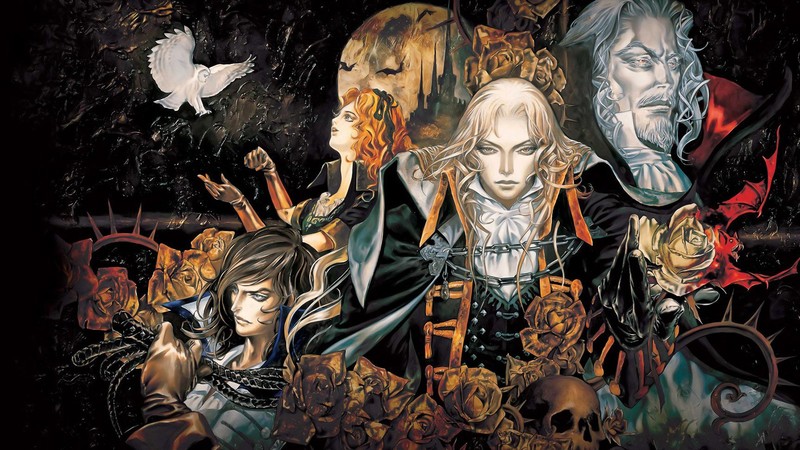 video games, Castlevania, digital art, artwork, Castlevania: Symphony of the Night