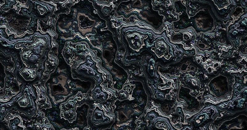 3D fractal, digital art, artwork, abstract