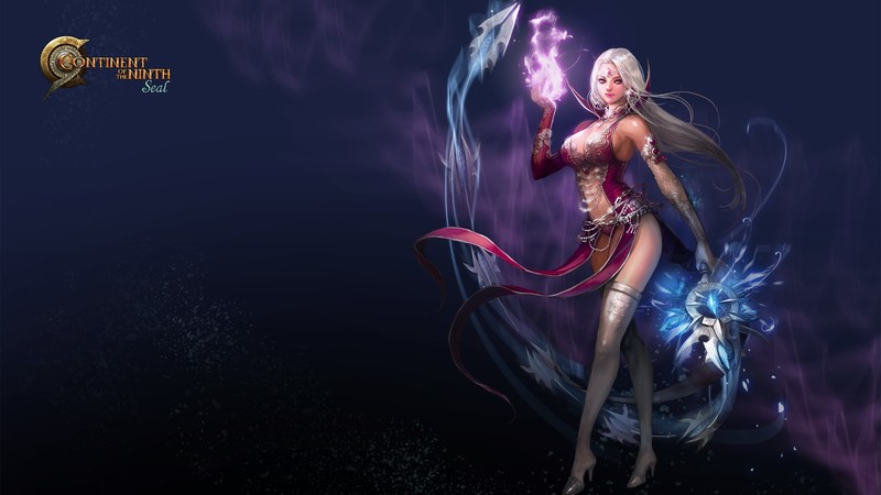 Continent of the Ninth Seal, fantasy girl, legs, blonde, long hair, big boobs