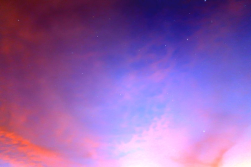 sky, clouds, night, long exposure, photography