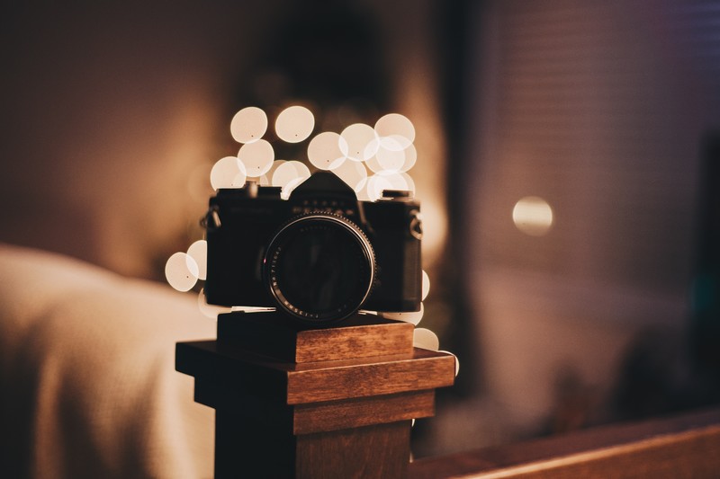 camera, minimalism, lights