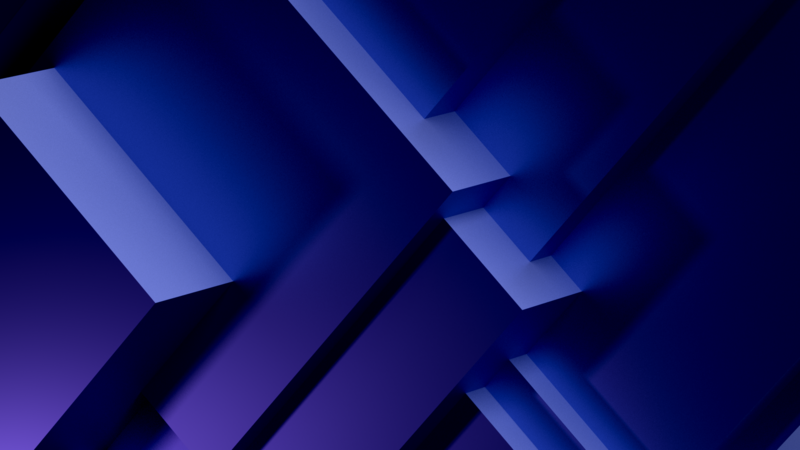 modern, Blender, geometry, square, abstract, cube, blue, purple, CGI