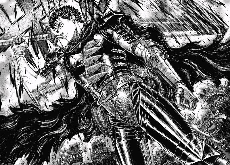 Berserk, manga, Guts, anime