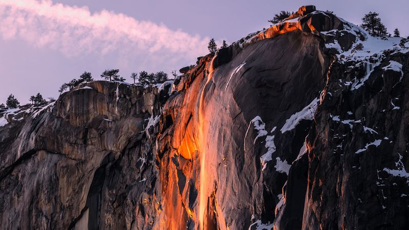 cliff, rock, mountain, stone, landscape, 4k