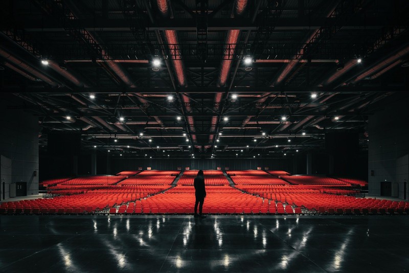 stages, indoors, chair