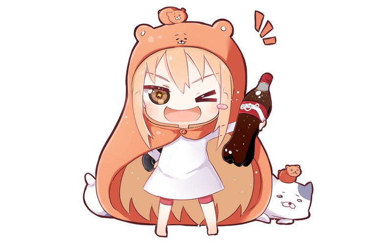 anime, anime girls, Himouto! Umaru-chan, Doma Umaru