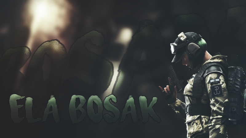 Rainbow Six: Siege, Ela Bosak, video games, video game art