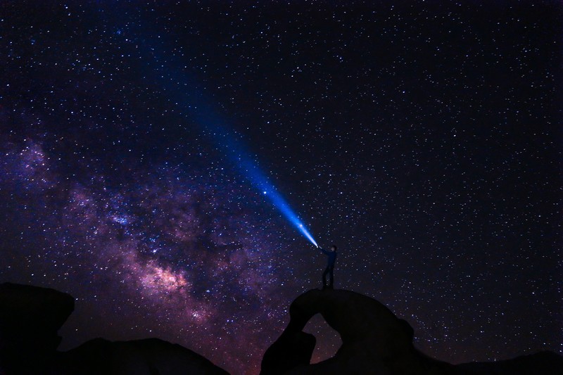 night, starry night, nature