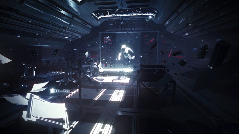 space, futuristic, digital art, 3D, science fiction, zero gravity