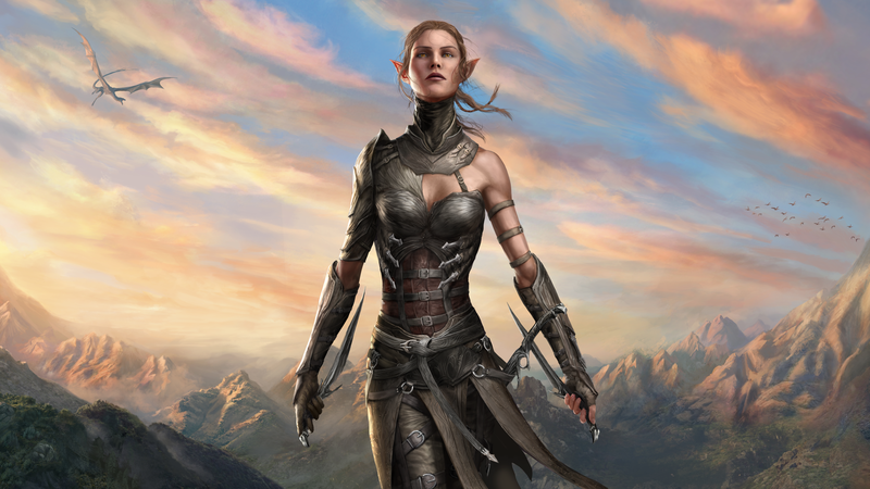 Divinity: Original Sin, video game characters, digital art, elves, Sebille, Divinity: Original Sin 2