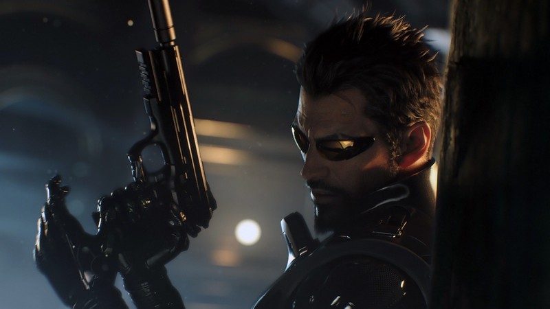 Deus Ex: Human Revolution, Deus Ex: Mankind Divided, Adam Jensen, video games, men, CGI, black hair, gun, Augmentation, Deus Ex