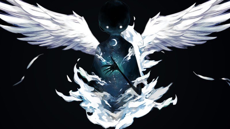 digital art, wings, fantasy art, creature, Deemo
