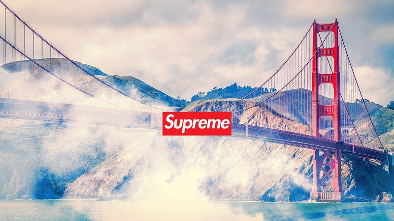 supreme, Golden Gate Bridge, landscape, bridge