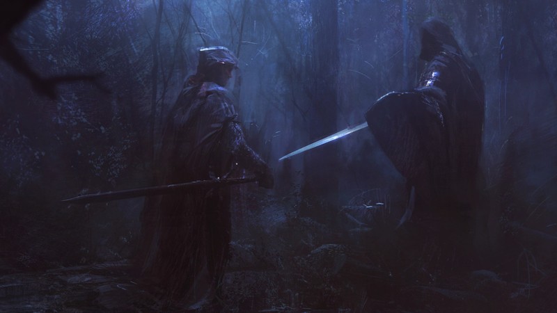 artwork, fantasy art, knight, sword, dark fantasy