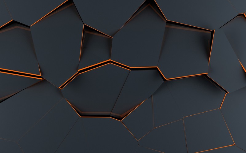 polygon art, abstract, material style